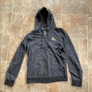 Patagonia gray zip up